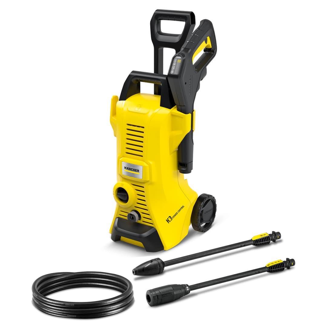 Karcher K3 Power Control visokotlačni čistač za snažno i učinkovito čišćenje doma, uključujući Vario Power i Dirt Blaster mlaznice.